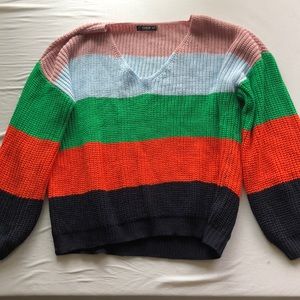 Rainbow sweater